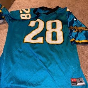 Nike Jacksonville Jaguars NFL Jersey TAYLOR 28 VTG